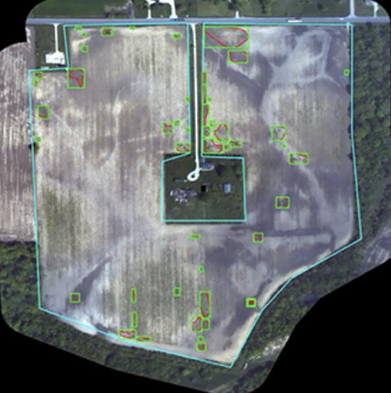 Crop intelligence via AGMRI solution for growers, agronomists, ag retailers, and other players in the ag ecosystem. Source: Intelinair