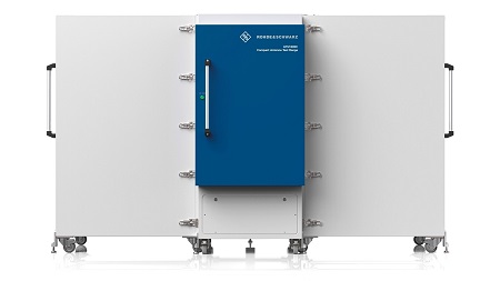 The R&S ATS1800M allows RRM conformance tests of 5G NR FR2 devices including multiple AoA. Source: Rohde & Schwarz