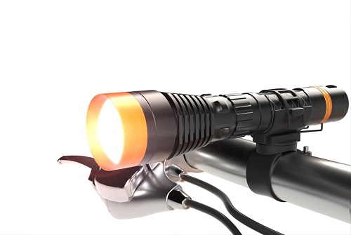 The G1 Pro can be mounted to either a bike or gun or lantern. Source: DanForce