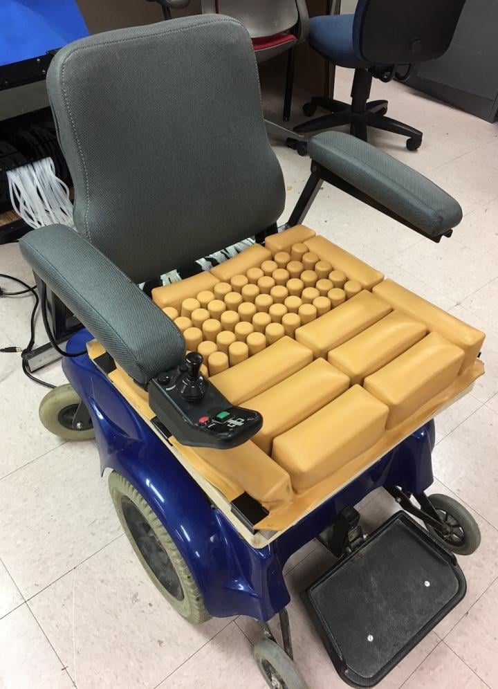 Smart Wheelchair Cushion Adjusts To Prevent Health Risks