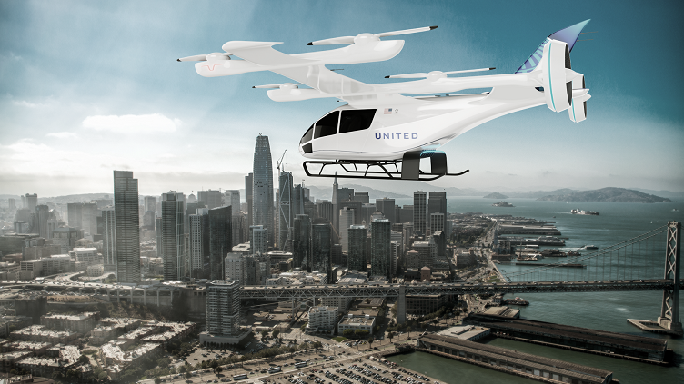 United Unveils Air Taxi Commuter Route In San Francisco | Electronics360