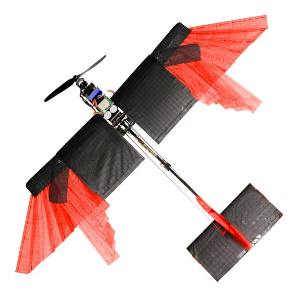 Feathered drone flies (almost) like a bird. Credit: EPFL 