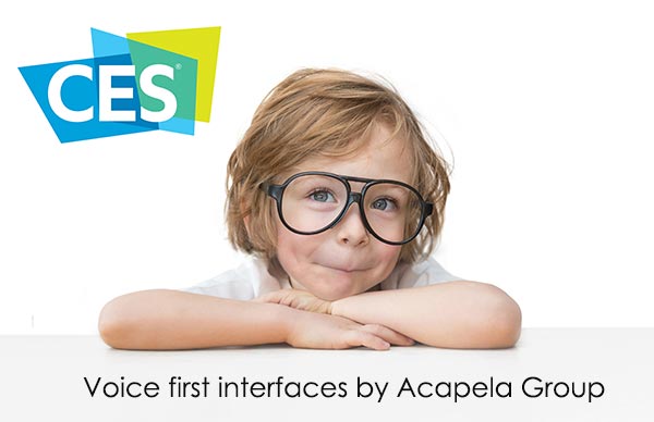 Acapela Group is displaying its voices for kids' toys at CES 2018. Source: Acapela Group