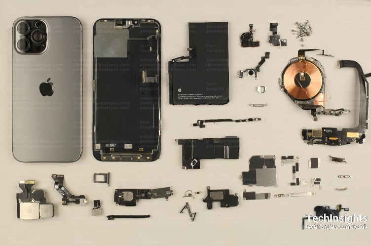 TechInsights Video Teardown: Apple iPhone 13 Pro Max | Electronics360