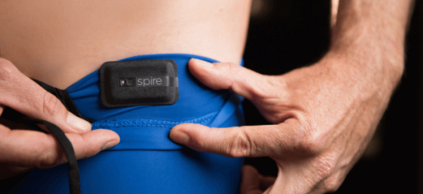 The Spire Health Tag can be integrated into a 'smart' swimsuit.