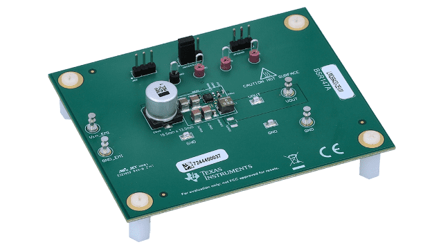 The LMQ66430 buck converter is being introduced by TI at APEC to help power issues for EVs and industrial applications. Source: TI  