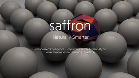 Saffron's technology will be used by Intel in new products, cybersecurity, big data and IoT. Source: Intel