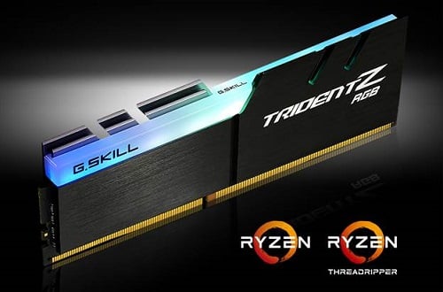 The new Trident Z RGB DDR4 modules. Source: G.Skill