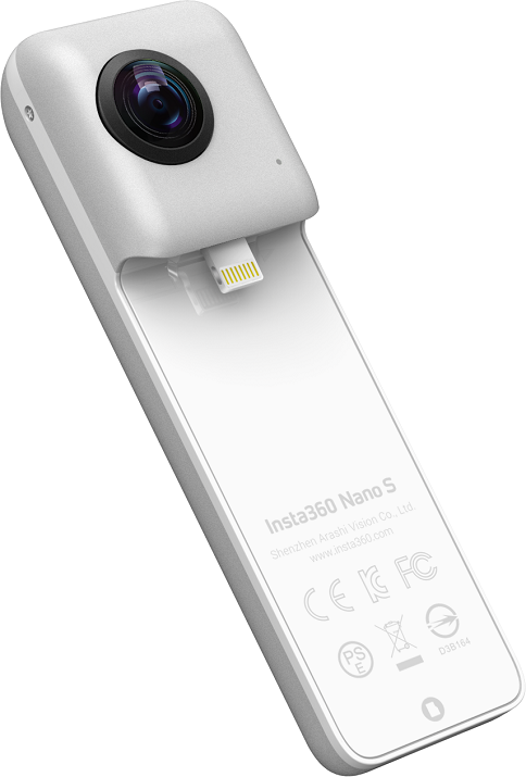 The Nano S 360-degree camera. Source: Insta360