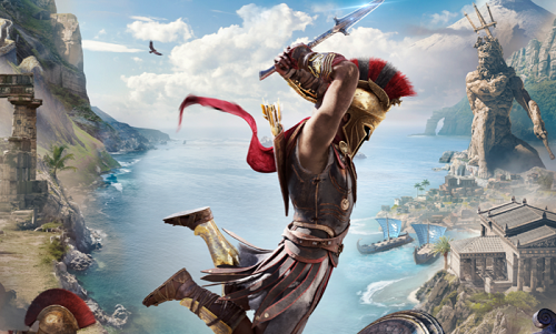 Google is offering users a playable version of "Assassin's Creed Odyssey" through a browser. Source: Ubisoft