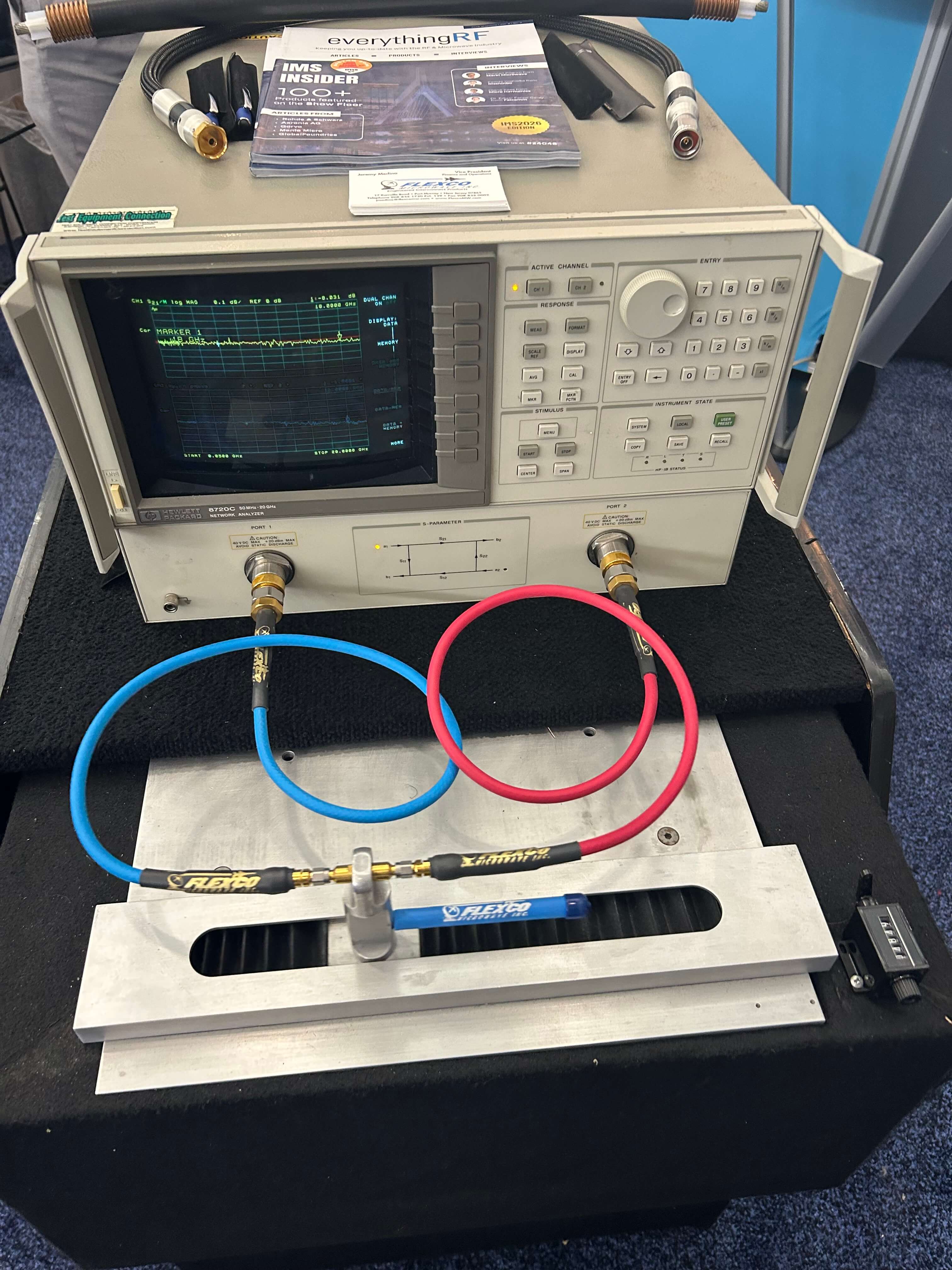 Even unsung heroes, like Flexco's ultra-flexible coaxial cables, get some attention and appreciate at IMS.