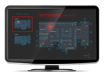 Active shooter technology and detection system for schools. Image Credit: E.R.A.S.E.