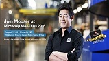 Engineer Grant Imahara will speak at the Microchip MASTERs Conference. Source: Mouser. 
