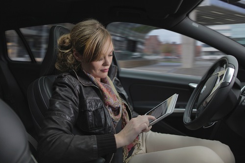 Volvo launched a self-driving car project in Gothenburg, Sweden to test how they work on real roads with real families. Source: Volvo