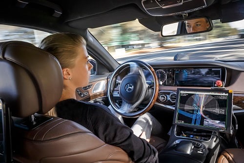 Daimler is working with Uber and Bosch among others to enable autonomous driving. Source: Daimler