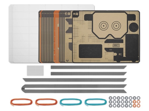 The cardboard kits allow kids to create something they can then use with the Switch. Source: Nintendo