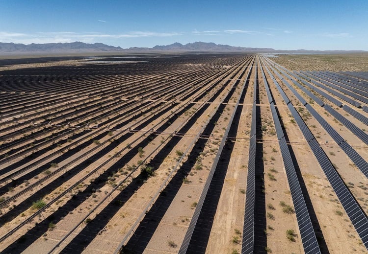 Gemini Solar project is the largest solar farm in the U.S. at 690 MW, located in Clark, Nevada. This facility could power only about seven AI data centers, indicating how much electrical demand these data centers will occupy in the coming years. Source: Primergy