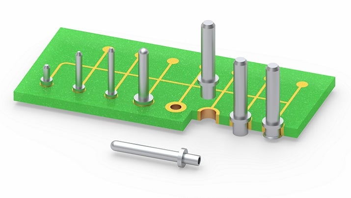 Interconnect with Swage-mount PCB Pins | Electronics360