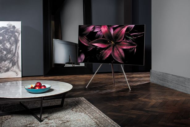 Samsung introduced a quantum dot LED TV that the company says goes beyond the picture quality of OLED TVs. Source: Samsung