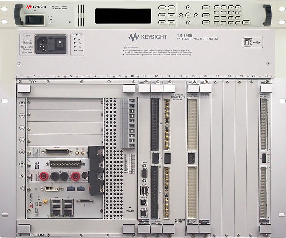 Keysight Technologies automotive electronic test module is a ready-to-go PXI-based solution for testing body and safety controls in vehicles. Source: Keysight