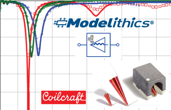 The microwave global models feature substrate, pad and part value scalability and accurately predict parasitic effects based on the model parameter settings. Source: Modelithics 