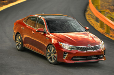 Kia has rolled out a roadmap for partially- and fully-autonomous vehicles by 2030. Pictured is Kia’s 2016 Optima SX. Source: Kia