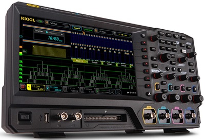 Oscilloscopes, such as the Rigol MSO5000, can be controlled over the internet. (Image: Rigol Technologies